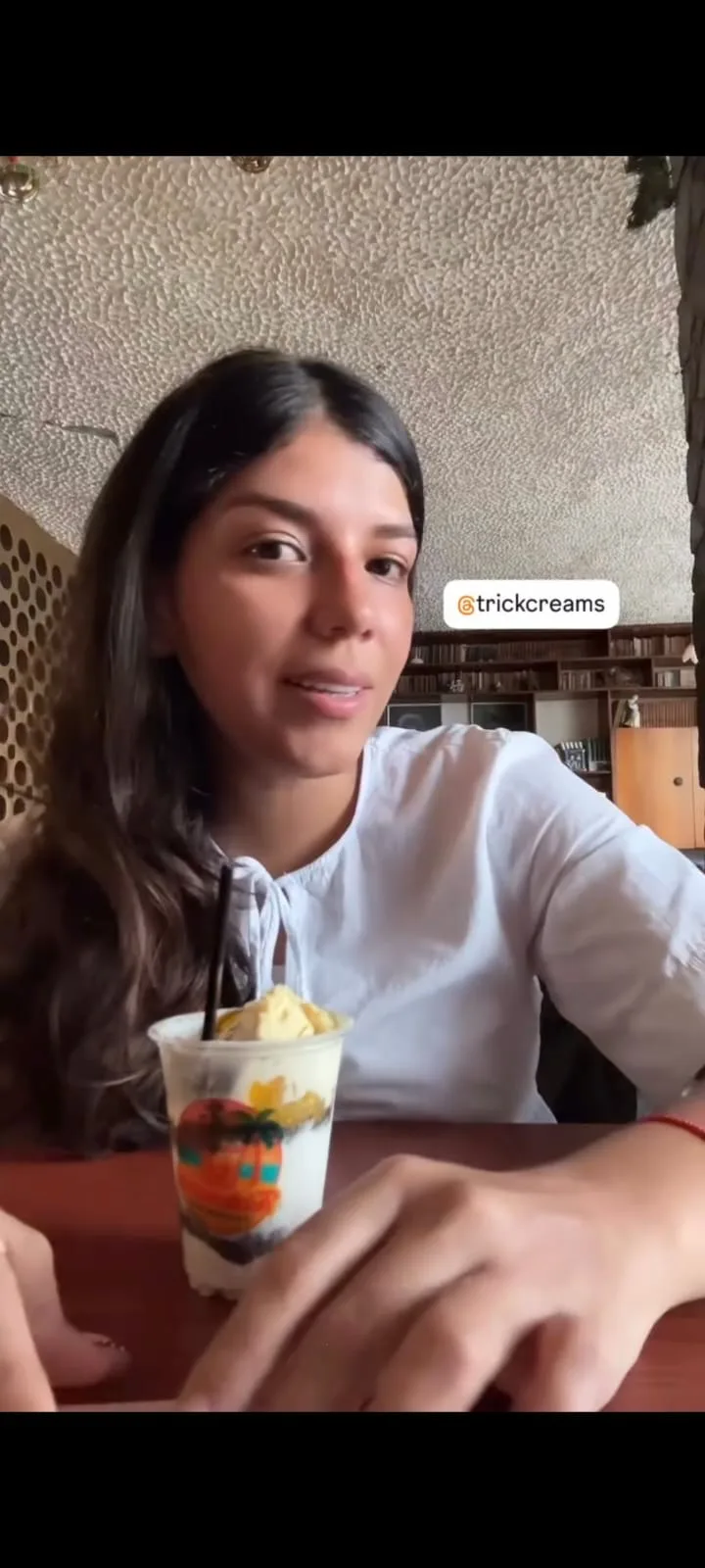 Crema gourmet Trickcreams con frutas y chocolate